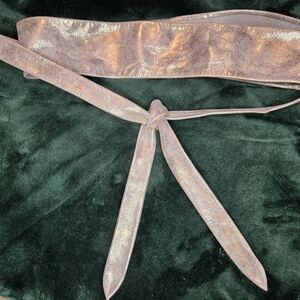 Gold Wrap Belt